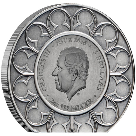 Royal Crown Jewels 2026 $5 St Edward’s Crown Ultra High Relief 2oz Silver Coin