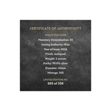 Royal Crown Jewels 2026 $5 St Edward’s Crown Ultra High Relief 2oz Silver Coin