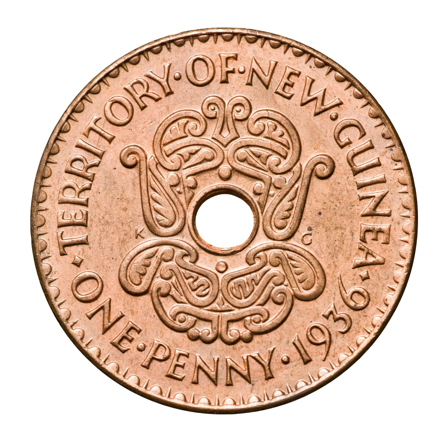 Edward VIII New Guinea 1936 Penny Choice Uncirculated Coin