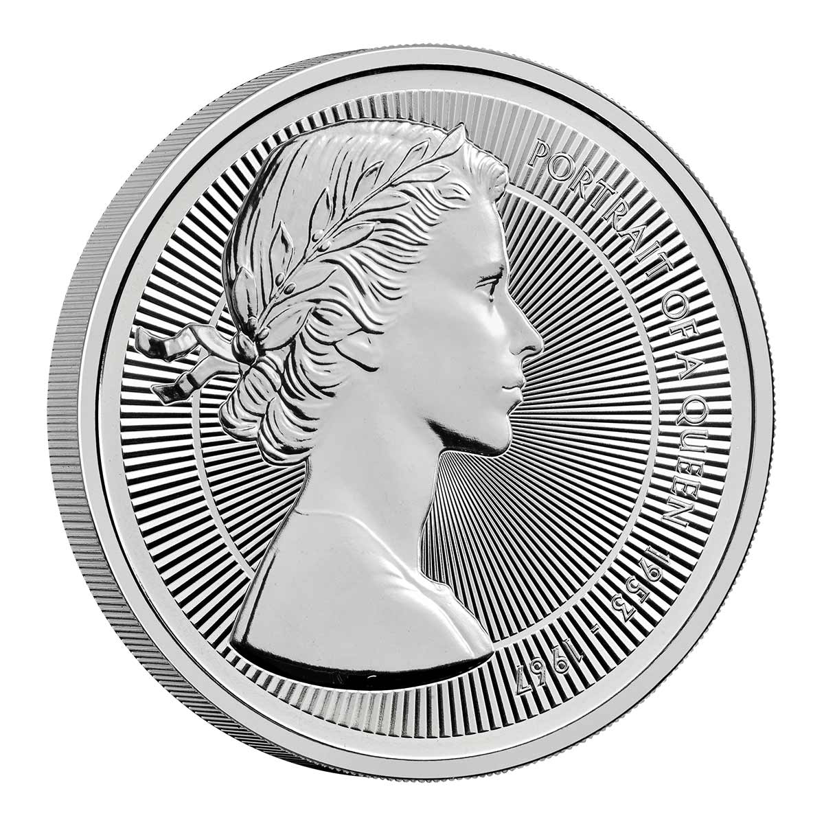 Great Britain Portraits of Queen Elizabeth II 2026 £5 Mary Gilick Cupro-Nickel Brilliant Uncirculated Coin