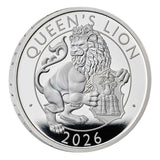 Great Britain Royal Tudor Beasts 2026 £2 Queen's Lion 1oz Silver Proof Coin