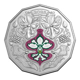 Australia Christmas Decoration 2025 50c Colour Cupro-Nickel Uncirculated Coin