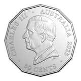Australia Christmas Decoration 2025 50c Colour Cupro-Nickel Uncirculated Coin
