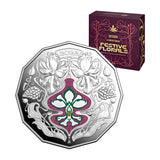 Australia Christmas Decoration 2025 50c Colour Silver Proof Coin