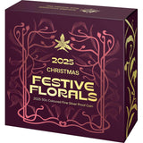 Australia Christmas Decoration 2025 50c Colour Silver Proof Coin