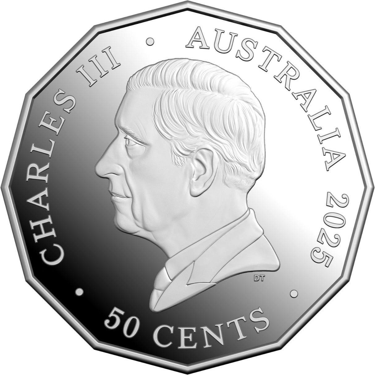 Australia Christmas Decoration 2025 50c Colour Silver Proof Coin