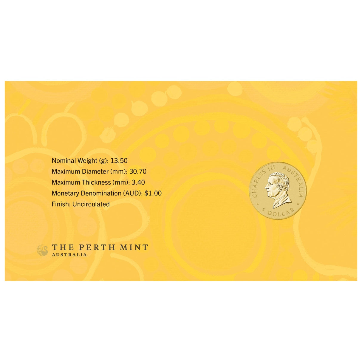 Australia Ngana Nyitting 2025 $1 Green Emu Al-Br Stamp & Coin Cover