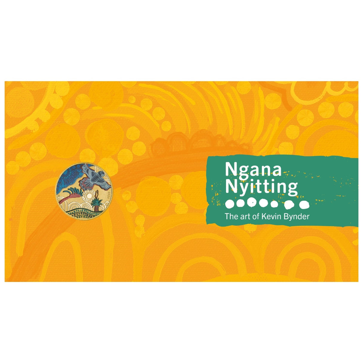 Australia Ngana Nyitting 2025 $1 Black Cockatoo Al-Br Stamp & Coin Cover