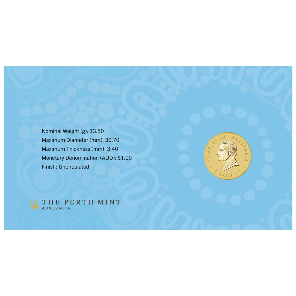 Australia Ngana Nyitting 2025 $1 Blue River Al-Br Stamp & Coin Cover