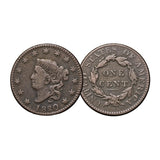 USA 1816-35 Coronet Head Cent Very Good-Very Fine Coin (Date of our choice)