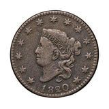 USA 1816-35 Coronet Head Cent Very Good-Very Fine Coin (Date of our choice)