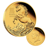 Australia Lunar Year of the Horse 2026 $100 1oz Gold Proof Coin