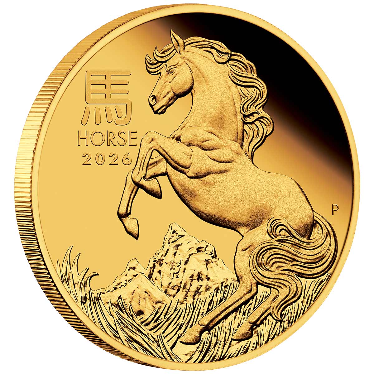 Australia Lunar Year of the Horse 2026 $100 1oz Gold Proof Coin