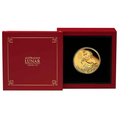 Australia Lunar Year of the Horse 2026 $100 1oz Gold Proof Coin