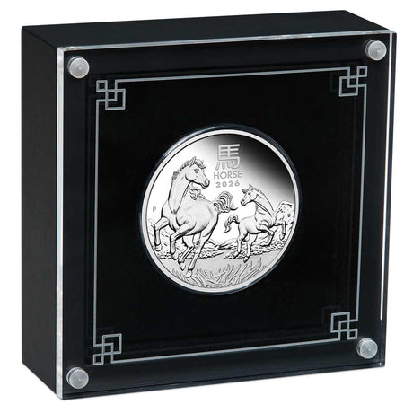 Australia Lunar Year of the Horse 2026 $1 1oz Silver Proof Coin