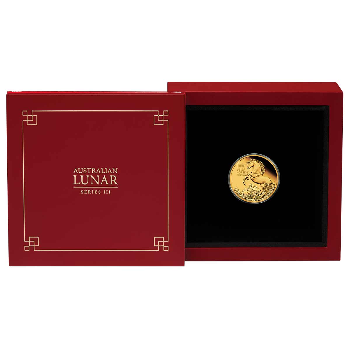 Australia Lunar Year of the Horse 2026 $15 1/10oz Gold Proof Coin