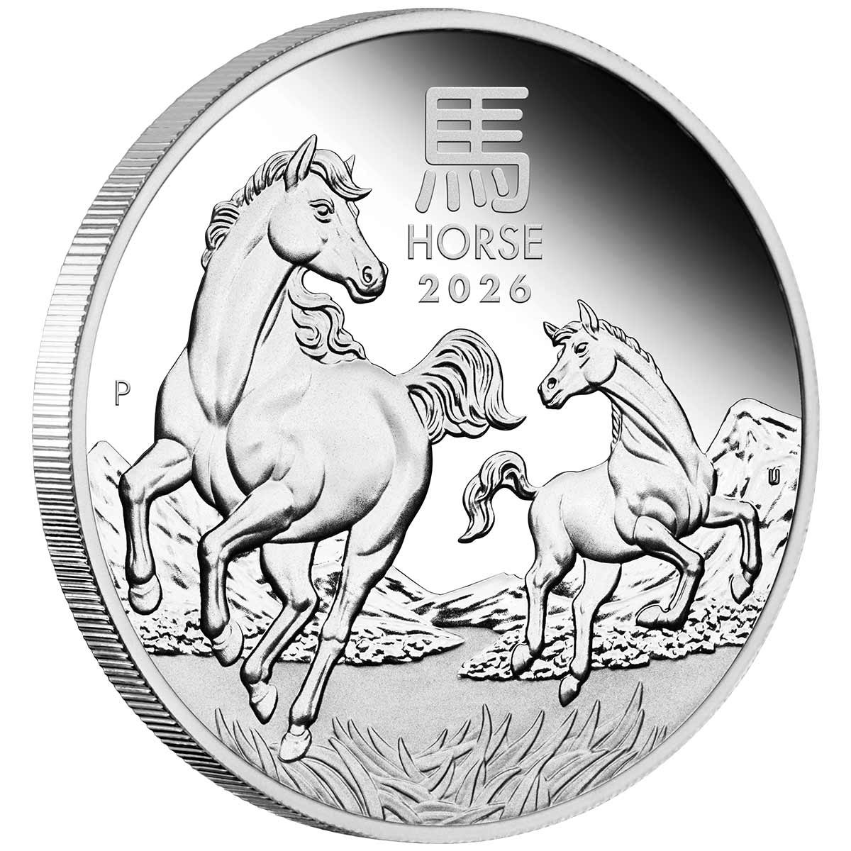 Australia Lunar Year of the Horse 2026 50c 1/2oz Silver Proof Coin