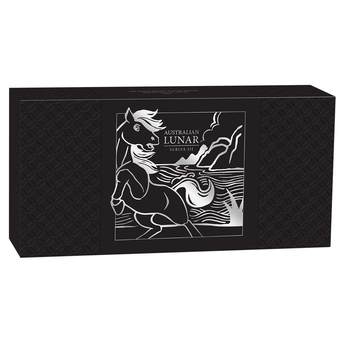 Australia Lunar Year of the Horse 2026 Silver Proof 3-Coin Set