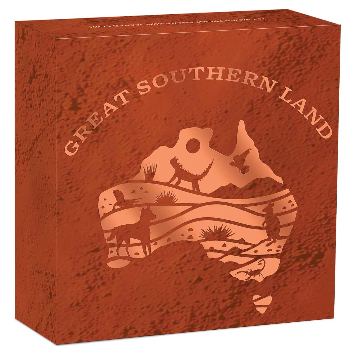 Australia Great Southern Land 2025 $1 Snakeskin Jasper 1oz Silver Proof Coin