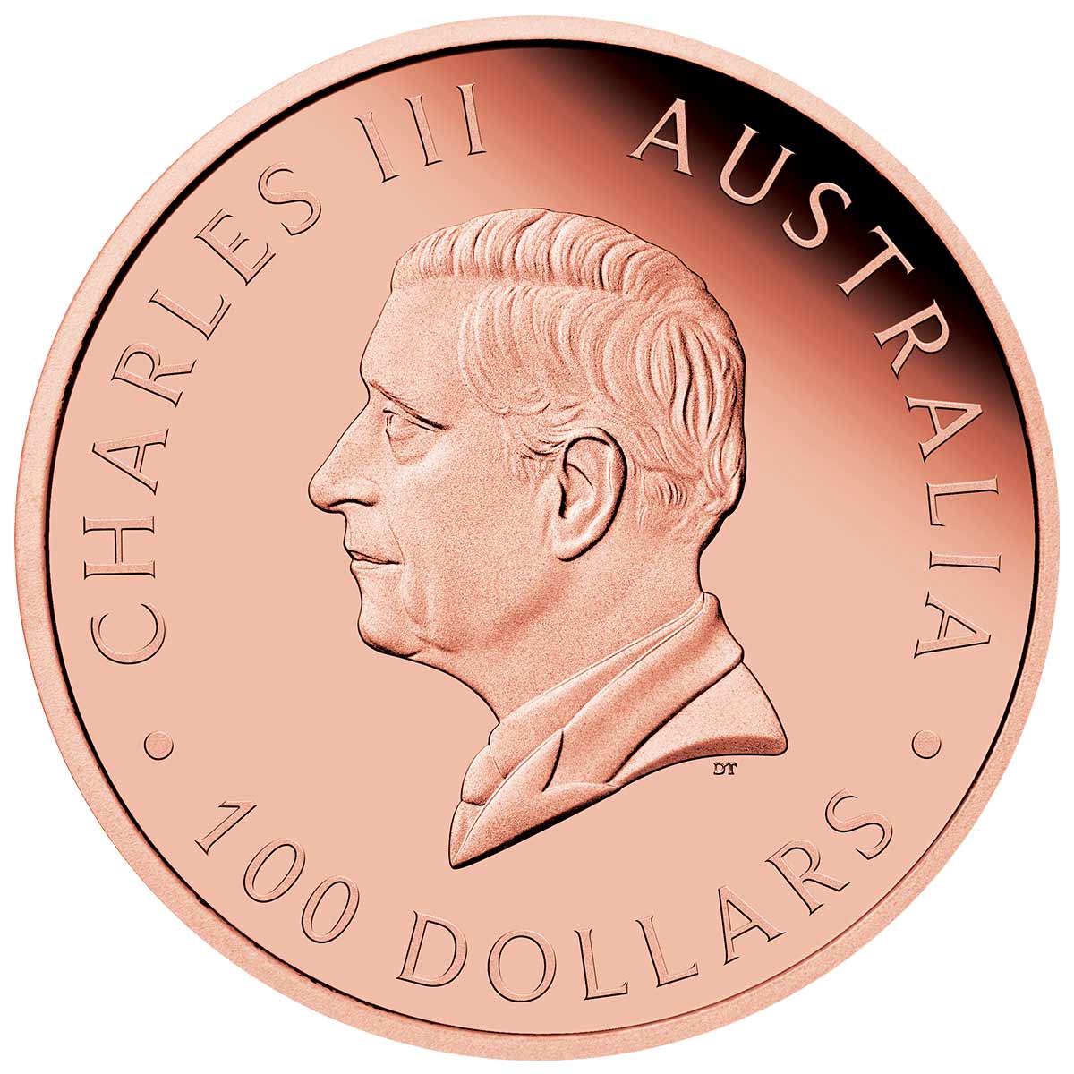 Australia Wedge-tailed Eagle 2025 $100 Ultra High Relief 1oz Rose Gold Reverse Proof Coin