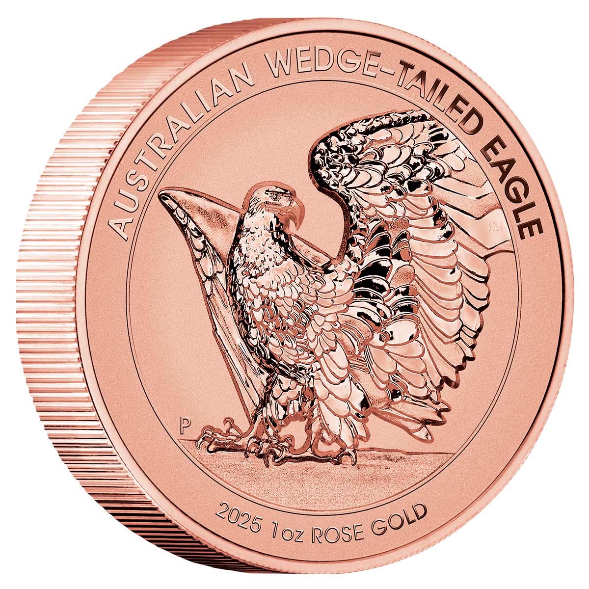 Australia Wedge-tailed Eagle 2025 $100 Ultra High Relief 1oz Rose Gold Reverse Proof Coin