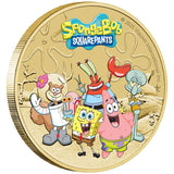 SpongeBob & Friends 2025 $1 Colour Uncirculated Coin