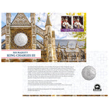 Australia ANDA Hobart Money Expo 2025 50c King Charles III Stamp & Coin Cover