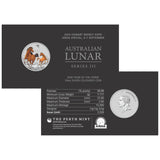 Australia ANDA Hobart Money Expo 2026 25c Colour Year of the Horse 1/4oz Silver Brilliant Uncirculated Coin