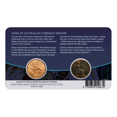 Longest Reigning Monarchs 2-Coin Set