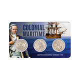 Australia Colonial Maritime 50c 3-Coin Set