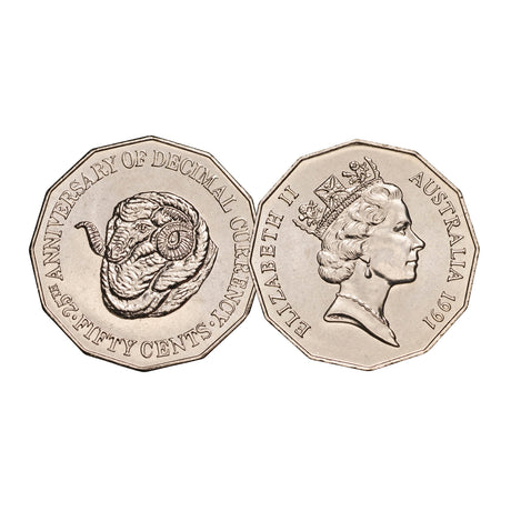 Australia Decimal Changeover 3-Coin Set