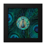 Peacock 2025 $5 1oz Prisma Plated Silver Proof Coin