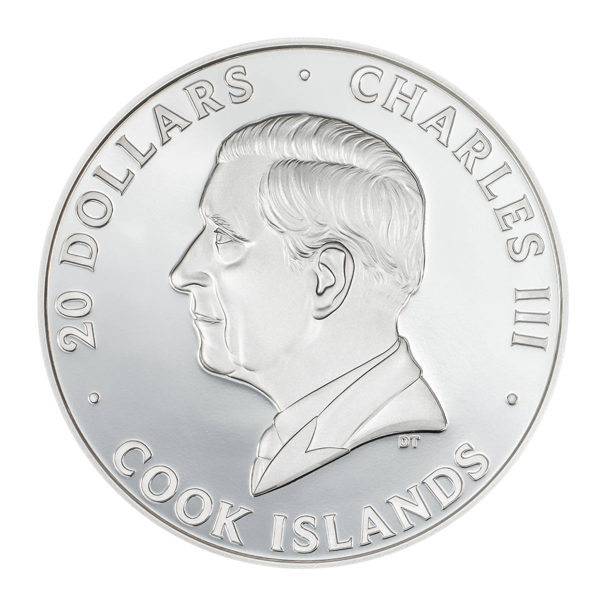 Silver Burst Rhino 2025 $20 3oz Silver Proof Coin