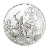 Enemies in History Caesar vs Brutus 2025 1000 Togrog 2oz Silver Proof Coin