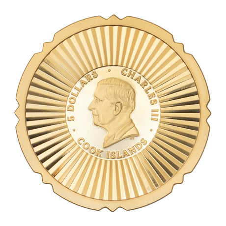 Clover 2025 $5 1oz Gold Plated Silver Proof Coin