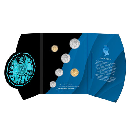 Australia Charles III 2023-Present Daniel Thorne Portrait Uncirculated 6-Coin Set