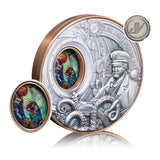 20,000 Leagues under the Sea 2026 $1 High Relief Rotating Silver & Copper Bimetal Antique Coin