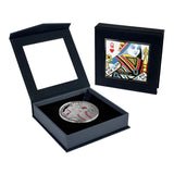Queen of Hearts 2026 $1 1oz Silver Proof Coin