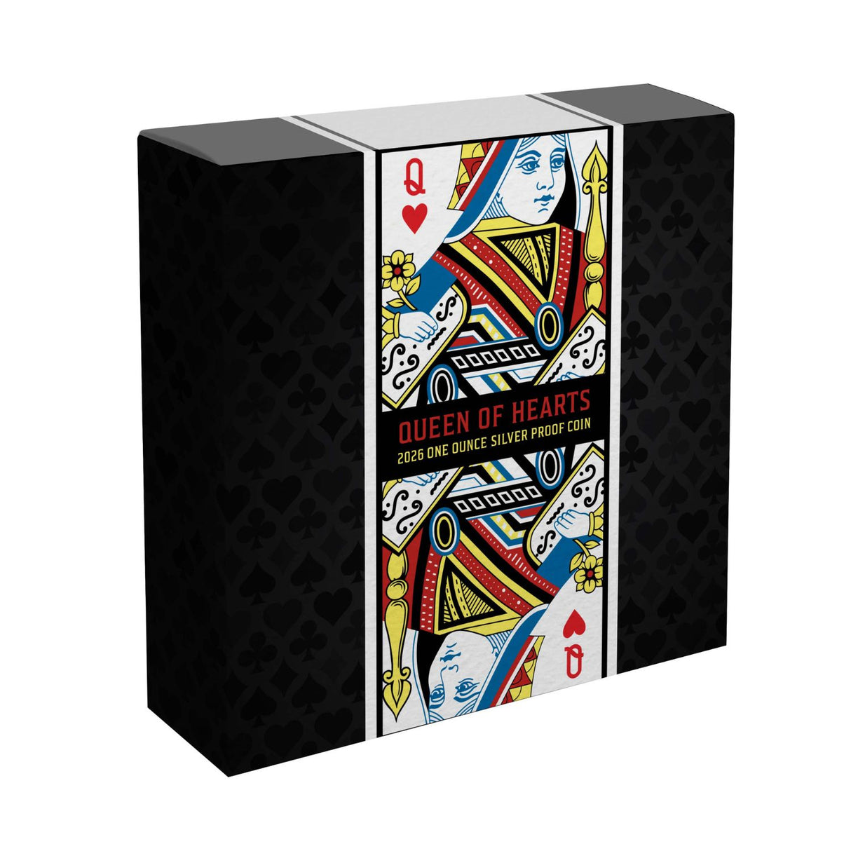 Queen of Hearts 2026 $1 1oz Silver Proof Coin