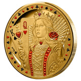 Queen of Hearts 2026 $100 1oz Gold Proof Coin