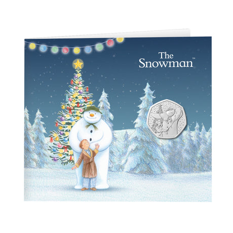 The Snowman 2025 50p Brilliant Uncirculated Coin