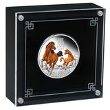 Australia Lunar Year of the Horse 2026 $1 Colour 1oz Silver Proof Coin