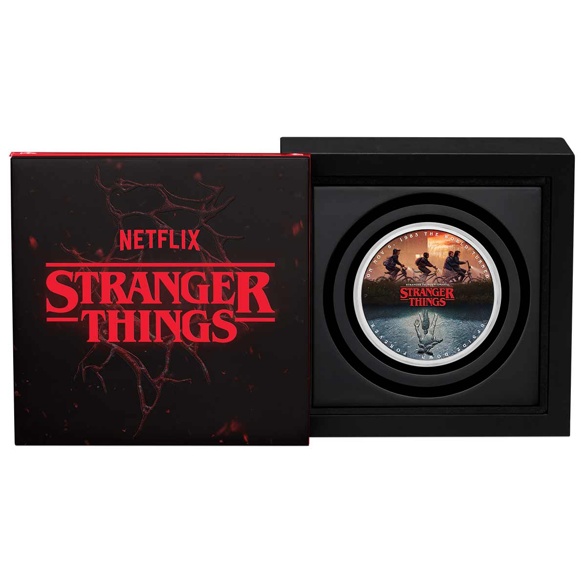 Stranger Things - The Upside Down 2026 $1 Colour 1oz Silver Uncirculated Coin