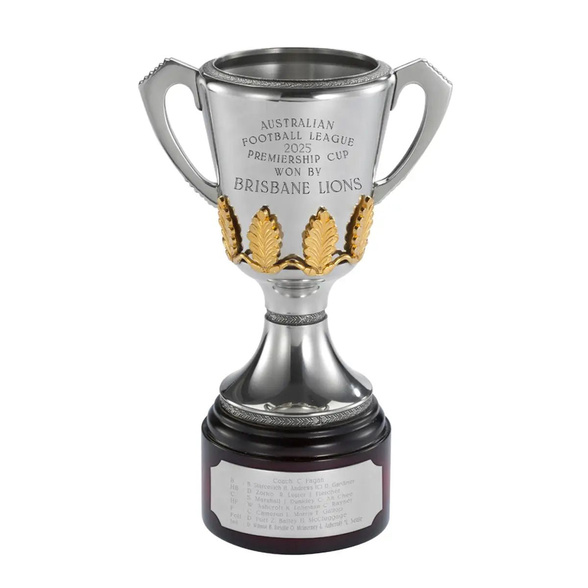 Brisbane AFL 2025 Premiership Cup Replica Trophy