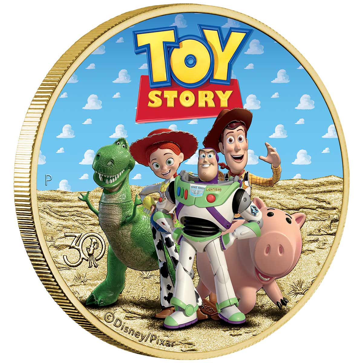 Toy Story 30th Anniversary 2025 $1 Stamp & Coin Cover