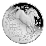 Australia Lunar Year of the Horse 2026 $5 Domed 1oz Silver Proof Coin