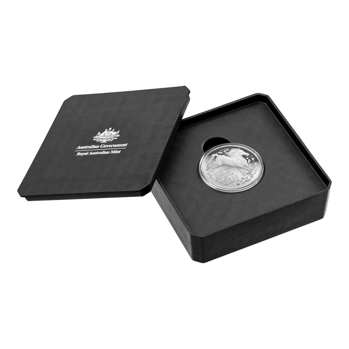 Australia Lunar Year of the Horse 2026 $5 Domed 1oz Silver Proof Coin