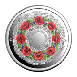 Australia WWII 80th Anniversary Poppy Wreath 2025 $2 C Mintmark Silver Proof Coin