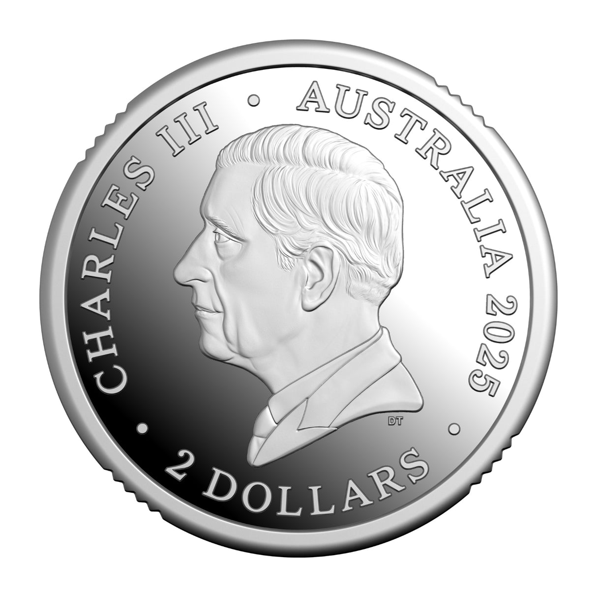 Australia WWII 80th Anniversary Poppy Wreath 2025 $2 C Mintmark Silver Proof Coin