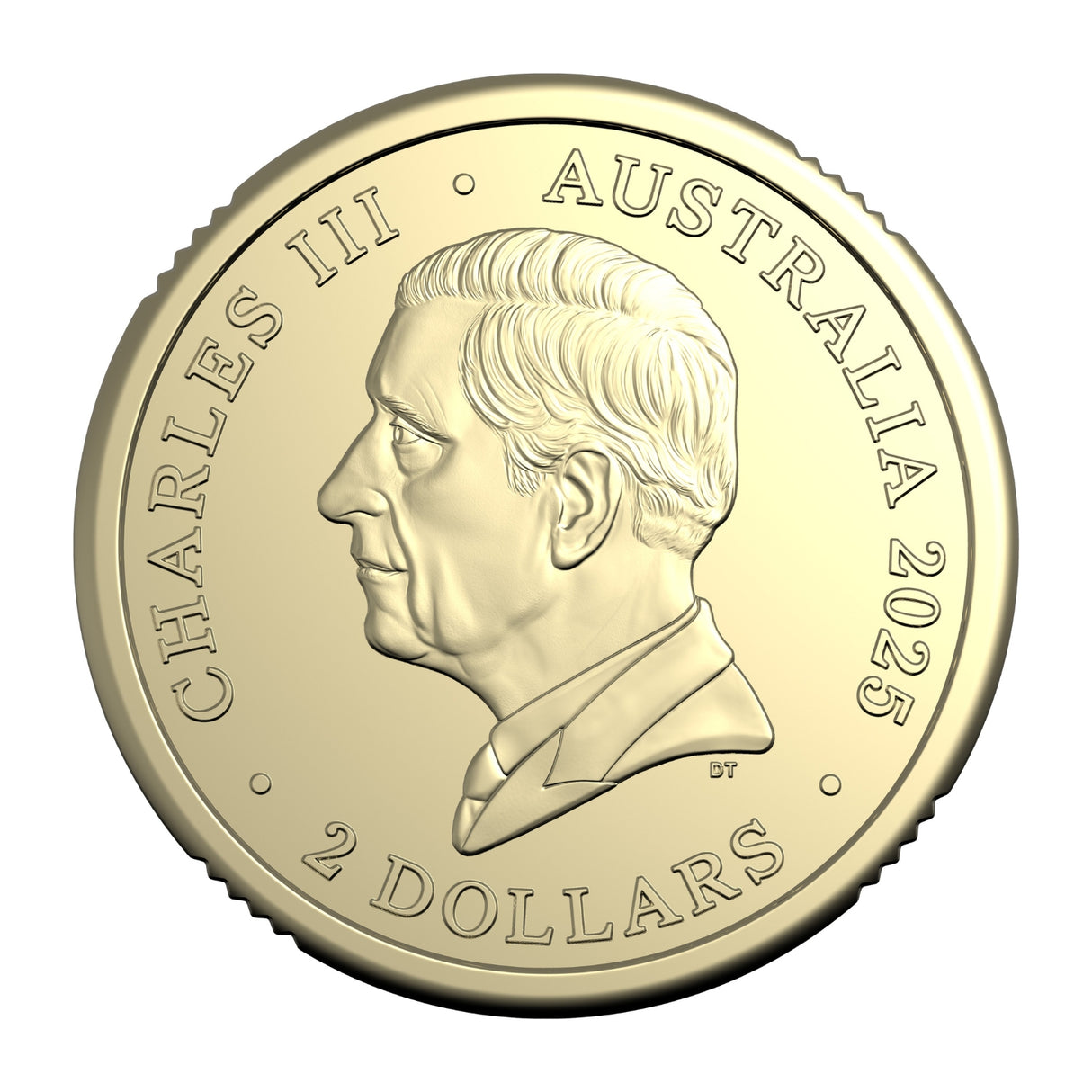 Australia WWII 80th Anniversary Poppy Wreath 2025 $2 C Mintmark Aluminium-Bronze Uncirculated Coin